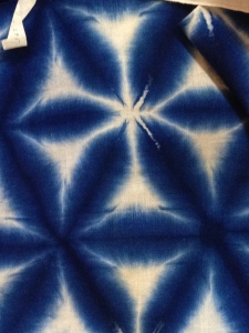 Itajime, Clamp Resist Shibori. Diaper. Arimatsu 2014