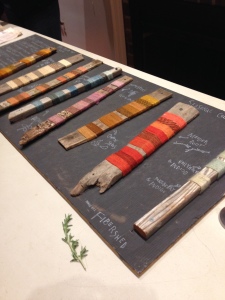 Fibershed sample dyes