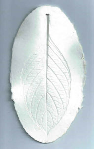 Sample of Marilyn Horner handmade paper