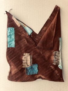 "Worn with Dignity" - Horn bag with patches