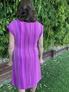 back view of dress