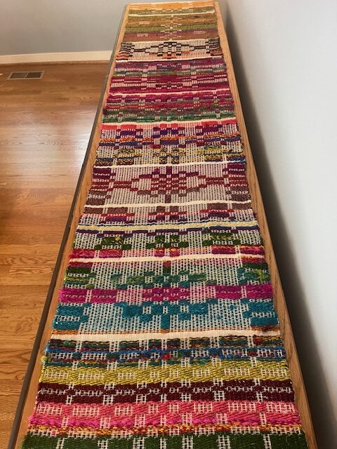 Photo of the completed runner